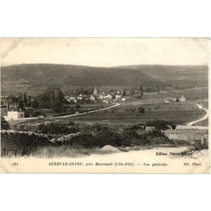 AUXEY-LE-GRAND, pres Meursault (Cote-d'Or) Vue generale-Auxey- Duresses Postcard